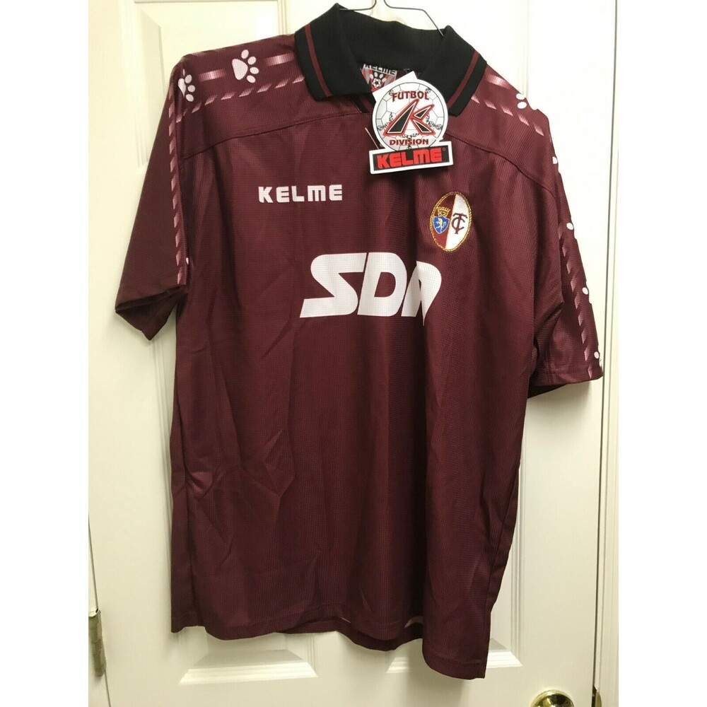 NWT 1996/1997 Torino L Jersey Kelme Red